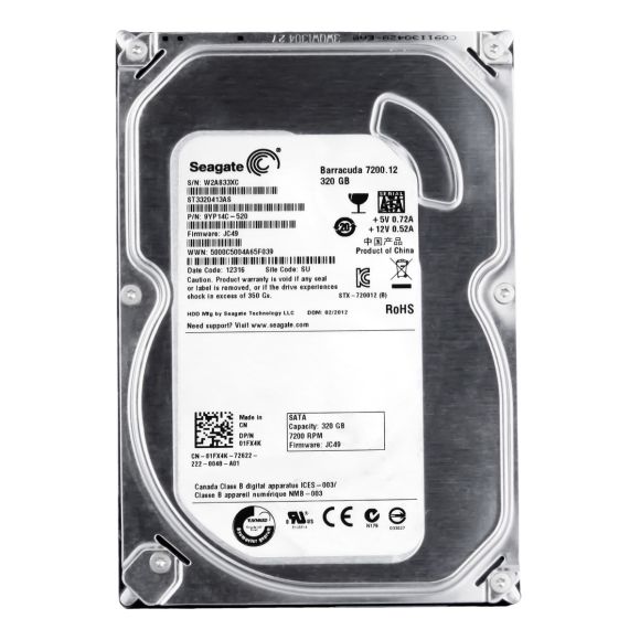 DELL 01FX4K 320GB 7.2K 16MB SATA III 3.5'' ST3320413AS