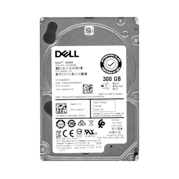 DYSK DELL 02M5JK 300GB SAS 12Gbps 10K 2.5'' 2M5JK