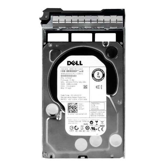 HDD DELL 037MGT 2 TB 7.2K SAS 6Gb/s 3.5'' WD2001FYYG