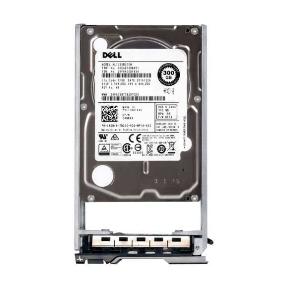 DELL 04GN49 300GB SAS-2 15K 64MB 2.5'' AL13SXB300N