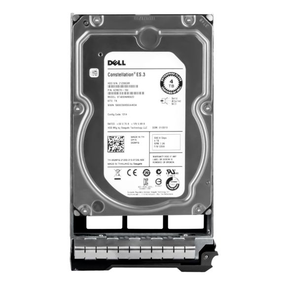  DYSK DELL 0529FG 4TB 7.2k RPM 6Gb/s SAS 3.5" HOT SWAP 529FG