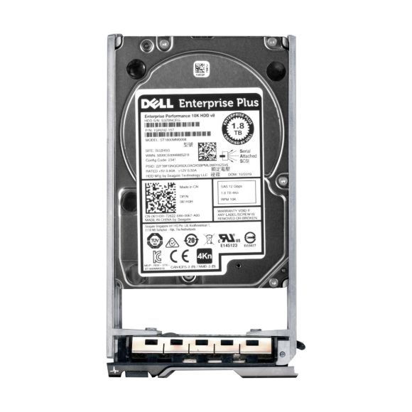 DELL 061H3H 1.8TB 10K 128MB SAS-3 2.5'' ST1800MM0008