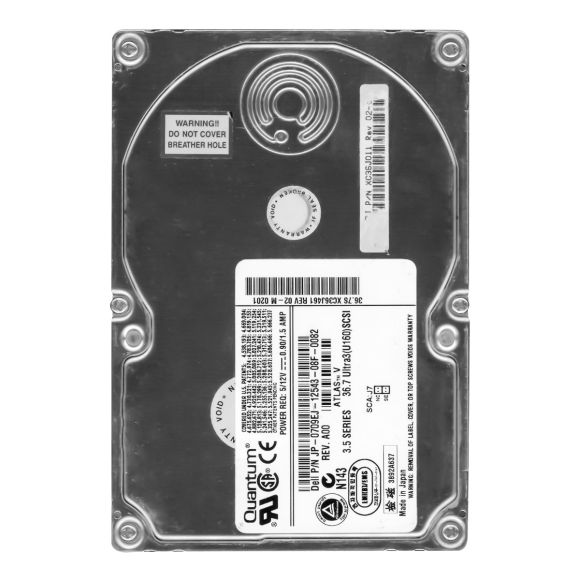 DELL 0709EJ 36GB 10K 8MB SCSI U160 3.5'' XC36J011