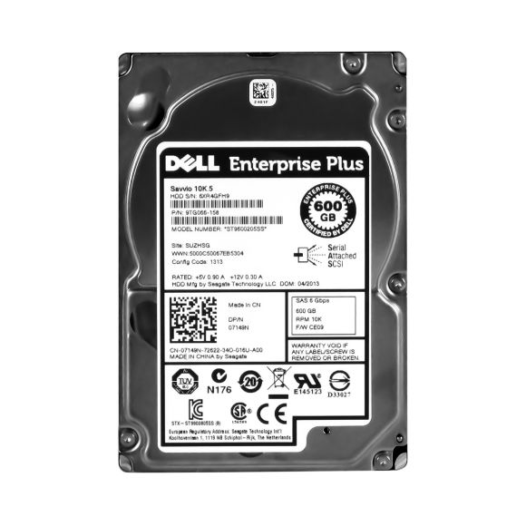 DELL 07149N ENTERPRISE PLUS 600GB 10K SAS 2,5"