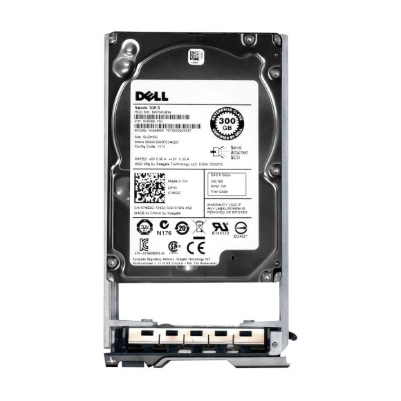 DELL 300GB 0745GC 10K 16MB SAS-2 2.5'' ST9300605SS