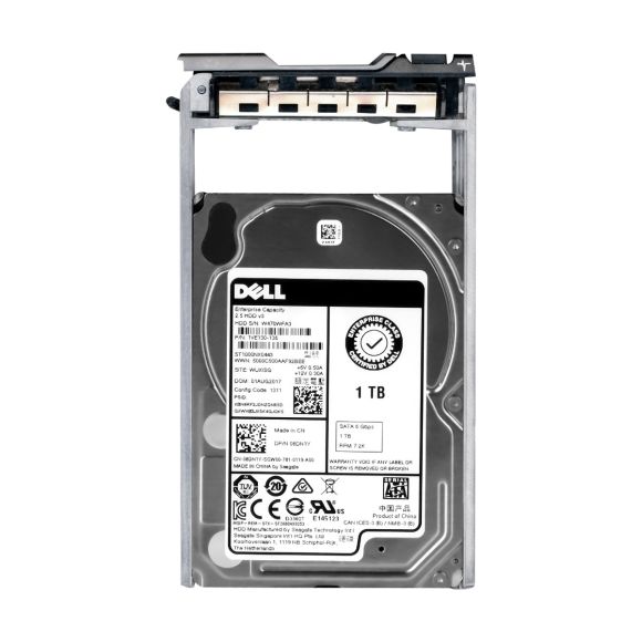 DELL 08DN1Y 1TB 7.2K 128MB SATA III 2.5'' ST1000NX0443