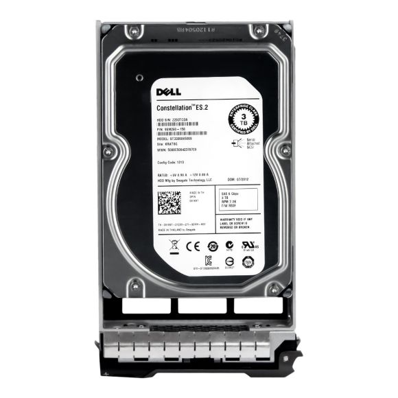 DELL 091K8T 3TB SAS-2 7.2K 64MB 3.5'' ST33000650SS