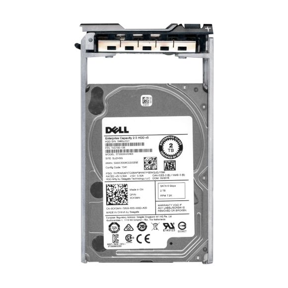 DELL 0CK3MN 2TB 7.2K 128MB SATA III 2.5'' ST2000NX0403