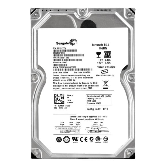 DYSK DELL 0CX424 250GB 7.2k SATA II 3.5"