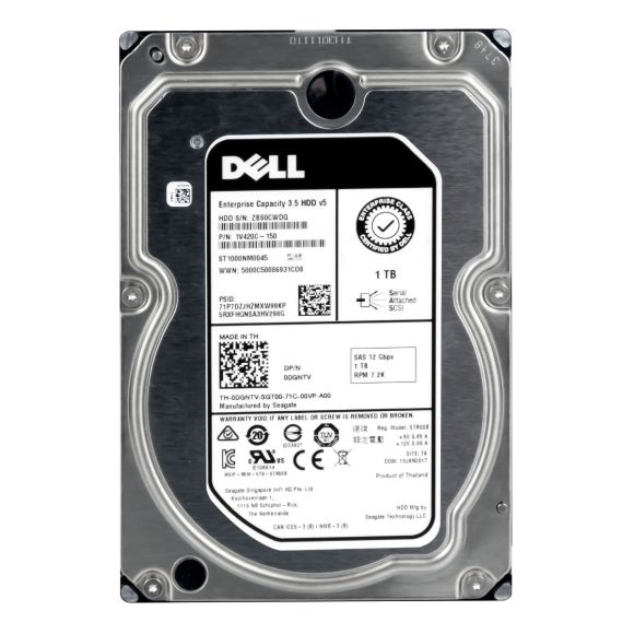  DYSK DELL 0DGNTV 1TB 7.2k 12Gbps NL SAS 3.5" DGNTV