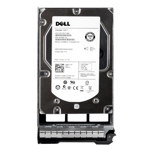 DELL 0F617N 300GB SAS-2 15K 16MB 3.5'' ST3300657SS