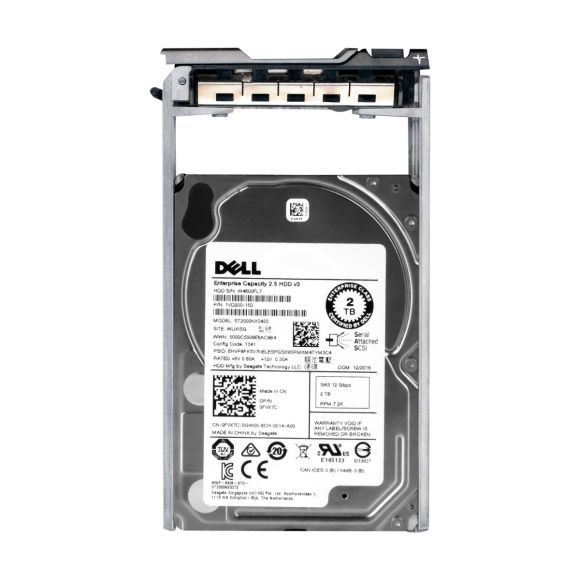 HDD DELL 0FVX7C 2TB 7200RPM SAS 12Gbp/s 2.5''