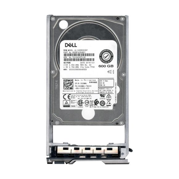 DELL 0G3MWJ 600GB 10K 128MB SAS-3 2.5'' AL14SEB060NY