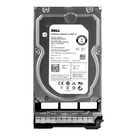 DELL 0GWD7D 1TB 7.2K 128MB SAS-3 3.5'' ST1000NM0005