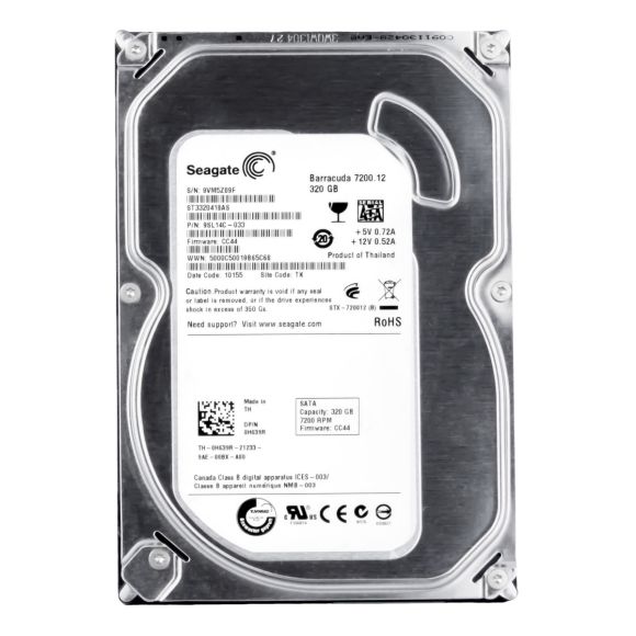 DELL 0H639R 320GB 7.2K 16MB SATA II 3.5'' ST3320418AS