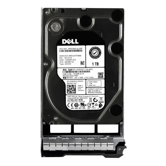 HDD DELL 0HNWHH 1TB 7200RPM SATA 6Gb/s 3.5''