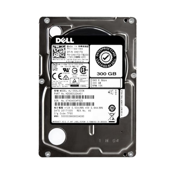 DELL 0HV1TD 300GB 15K 64MB SAS-2 2.5'' AL13SXL300N