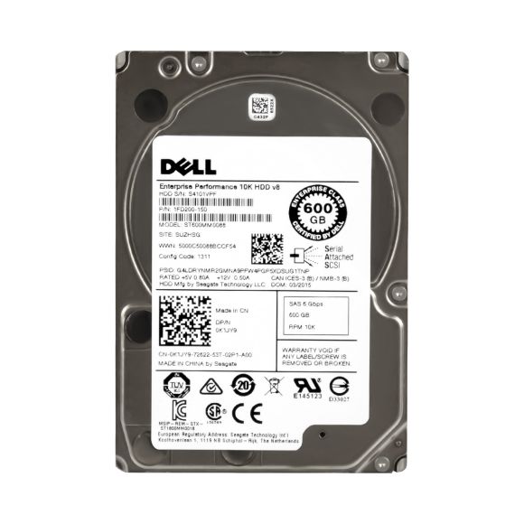 DELL 0K1JY9 600GB 10K 128MB SAS-2 2.5'' ST600MM0088