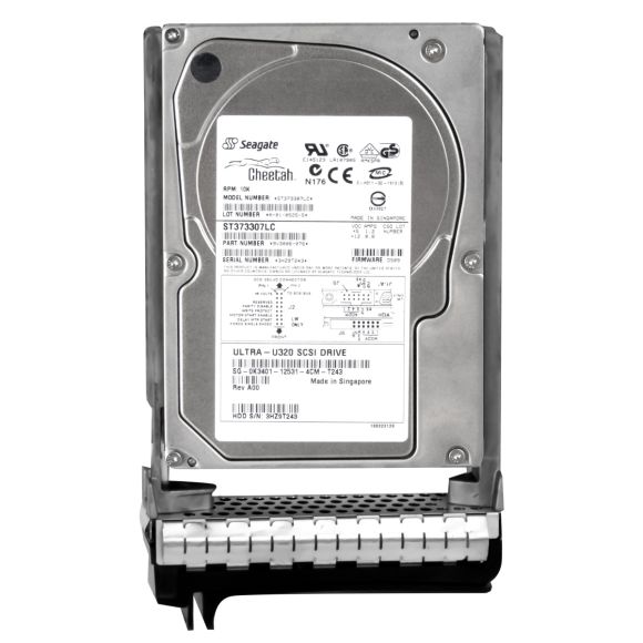 DELL 0K3401 73GB 10K RPM ST373307LC SCSI U320 3.5"