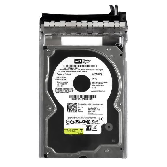 DELL 0NN508 250GB 7.2K 16MB SATA II 3.5'' WD2500YS