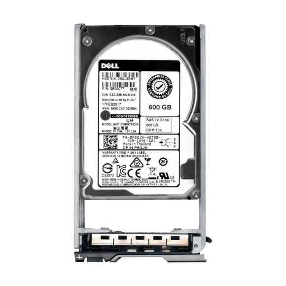 DELL 0P6GJX 600GB 10K 128MB SAS-3 2.5'' HUC101860CSS204