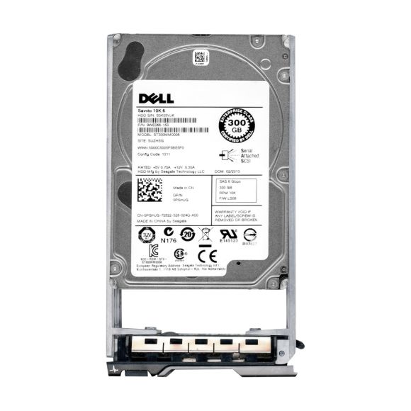 DELL 0PGHJG 300GB SAS-2 10K 64MB 2.5'' ST300MM0006