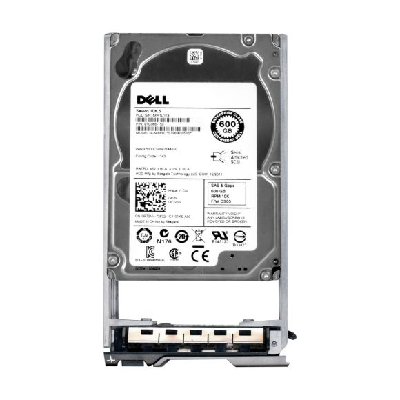 DELL 0R72NV 600GB 10K 64MB SAS-2 2.5'' ST9600205SS