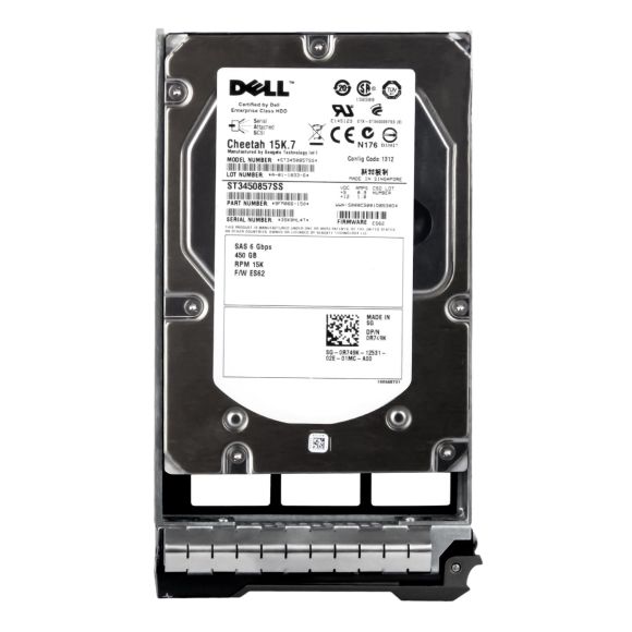 DELL 0R749K 450GB SAS-2 15K 16MB 3.5'' ST3450857SS