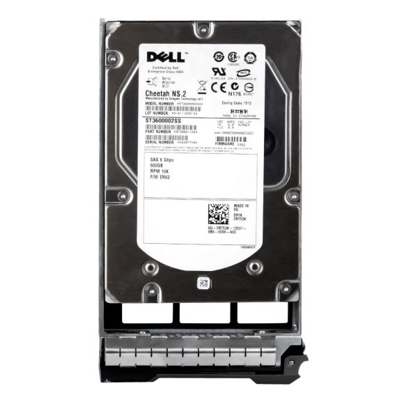 DELL 0R752K 600GB SAS 6G 16MB 10k 3.5" ST3600002SS