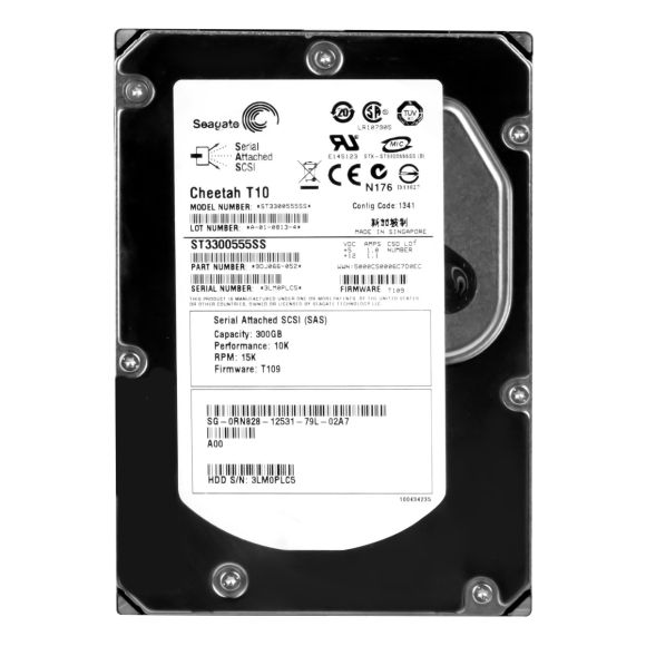 DELL 0RN828 300GB 10K 16MB SAS 3.5'' ST3300555SS