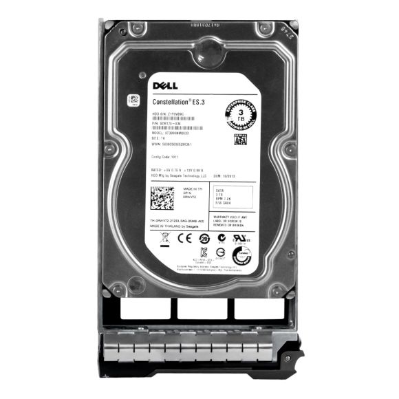 DELL 0RWV72 3TB 7.2K 128MB SATA III  3.5'' ST3000NM0033