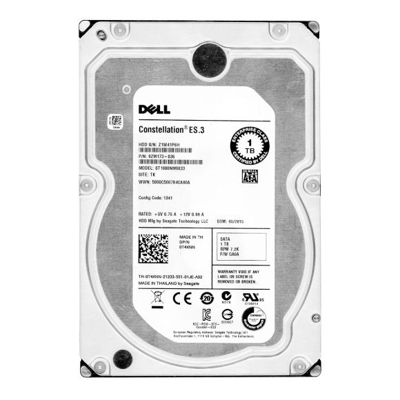 HDD DELL 0T4XNN 1TB 7.2K SATA ST1000NM0033