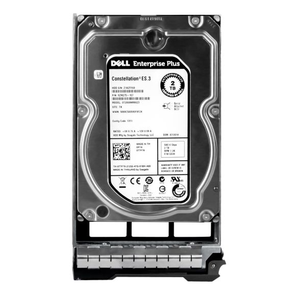 DELL 0T7F78 2TB SAS-2 7.2K 128MB 3.5'' ST2000NM0023