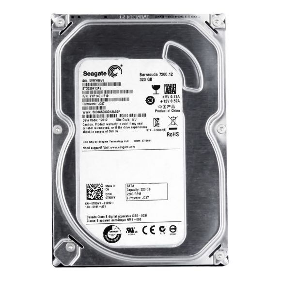 DYSK DELL 0TKDVY 320GB SATA 6Gbps 16MB 7.2k 3.5"