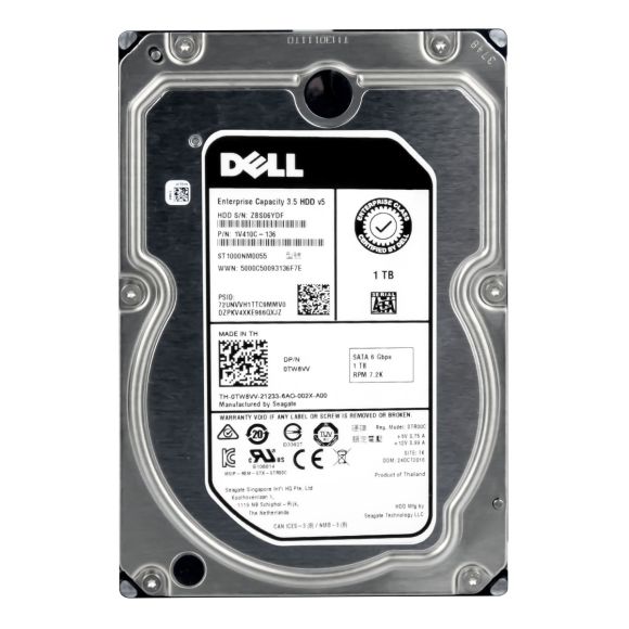 DELL 1TB 0TW8VV 7.2K 128MB SATA III 3.5'' ST1000NM0055