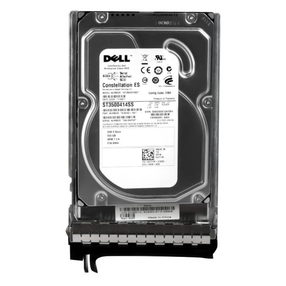 DYSK DELL 0U717K 500GB 6G SAS 7.2K 3.5" CADDY