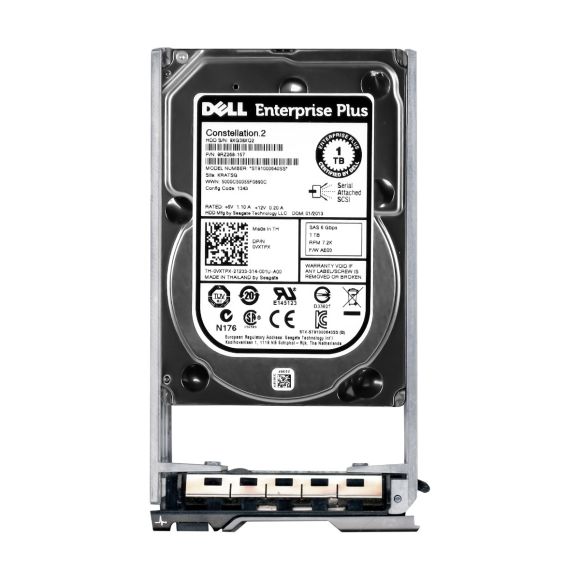 DYSK DELL 0VXTPX 1TB 6Gbps SAS 7.2k RPM 2.5"