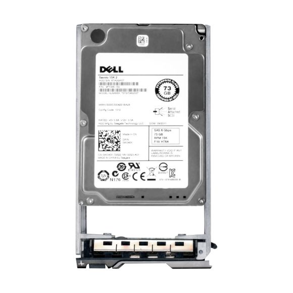 DELL 0W345K SAVVIO 15K.2 73GB 15K SAS 2.5'' ST973452SS