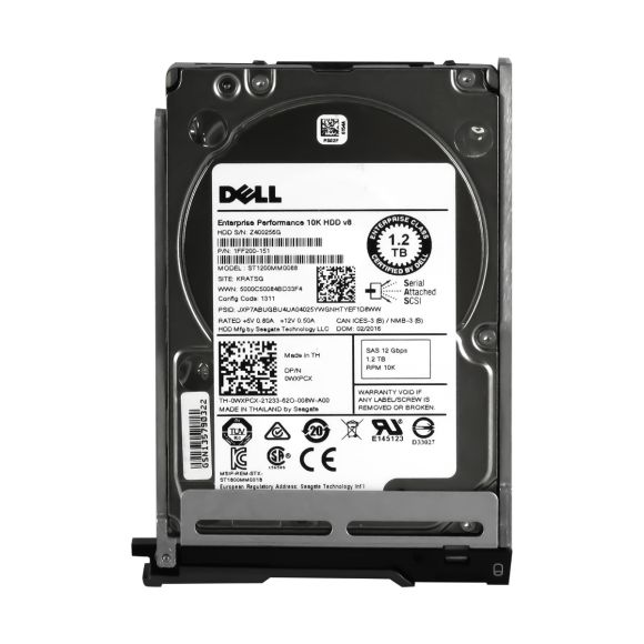 DELL 0WXPCX 1.2TB SAS-3 10K 128MB 2.5'' ST1200MM0088