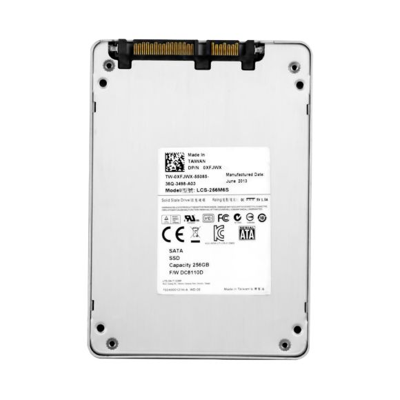 DELL 0XFJWX 256GB MLC SATA III 2.5'' LCS-256M6S