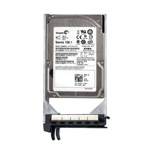 DELL 0XT764 73GB SAS 2.5" 15K ST973451SS