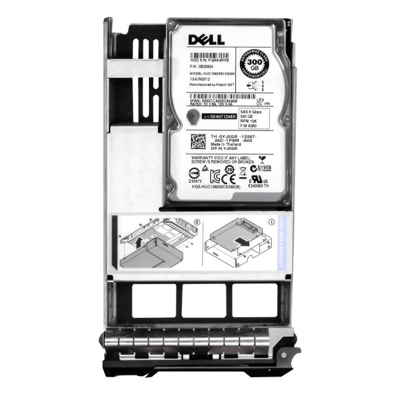 DELL 0YJ0GR 300GB SAS-2 10K 3.5'' HUC106030CSS600