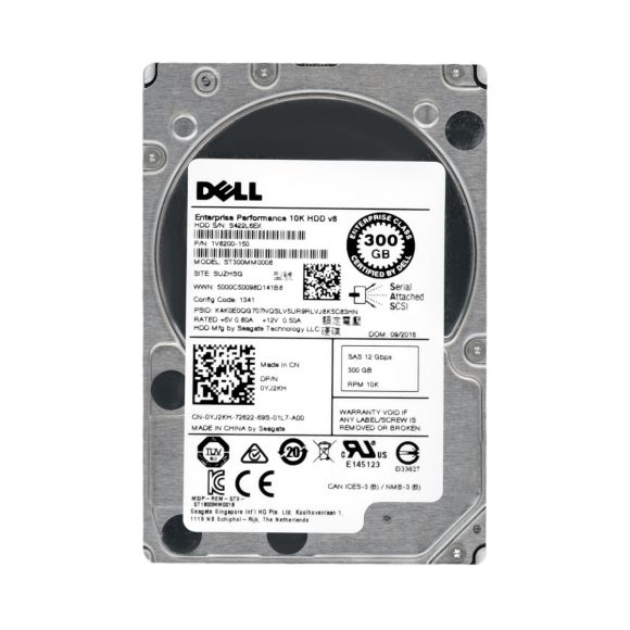 DELL 300GB 0YJ2KH SAS 10K 12Gb ST300MM008