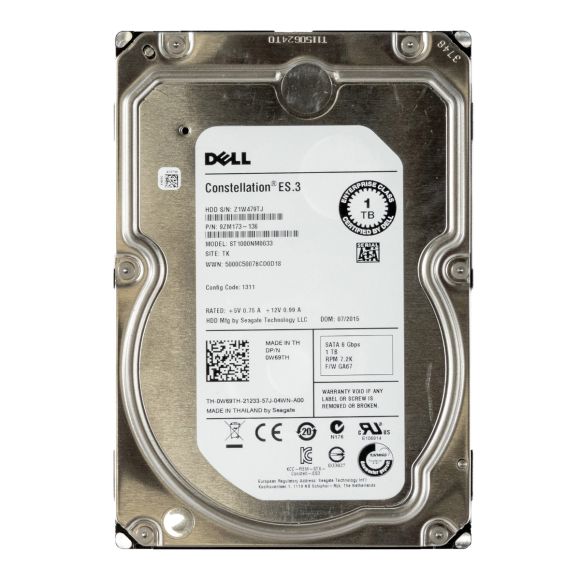 DELL 0W69TH 1TB 7.2K 128MB SATA III 3.5'' ST1000NM0033