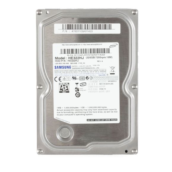 SAMSUNG SpinPoint F1 RAID 320GB 7.2K 16MB SATA II 3.5'' HE322HJ