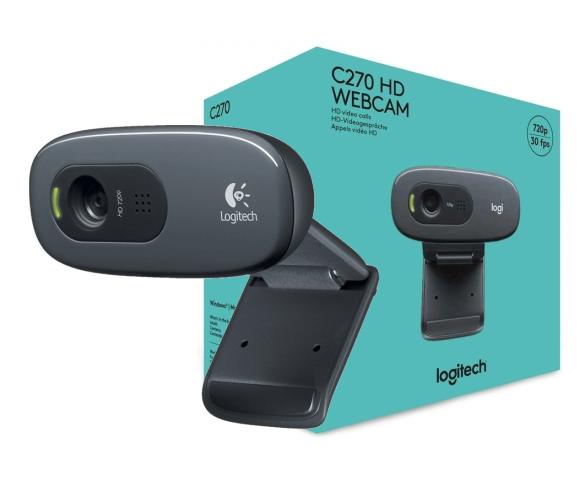 LOGITECH C270 HD WEBCAM USB