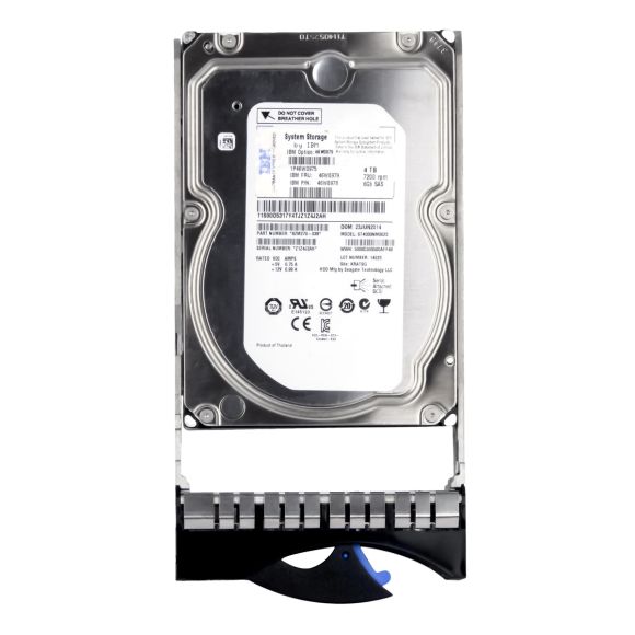 IBM 46W0979 46W0978 4TB 7.2K 32MB SAS-2 3.5'' ST4000NM0023