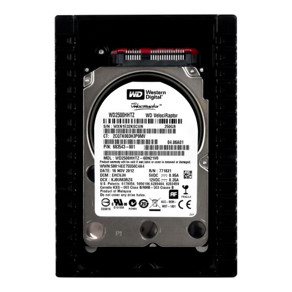 WESTERN DIGITAL WD2500HHTZ 250 GB SATA III 10000 RPM 3.5''