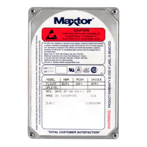 HDD MAXTOR 7131AT 131MB ATA 3.5'' S26361-H204-V100