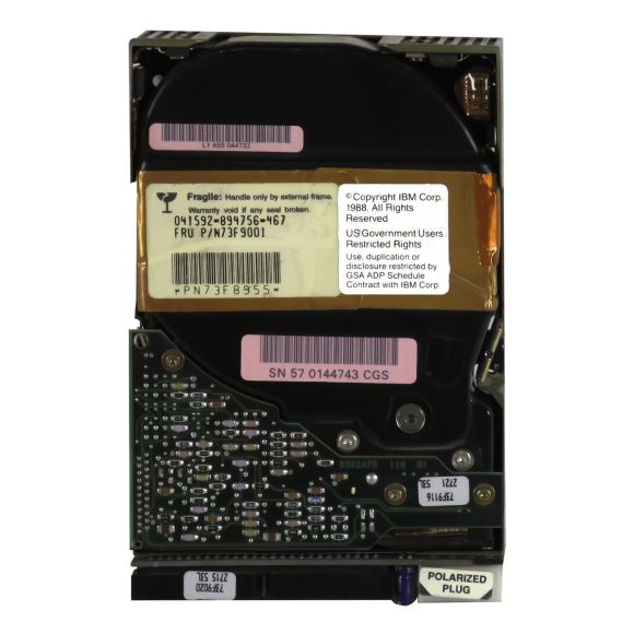 HDD IBM 73F9001 400 MB SCSI 50-PIN 3.5'' HH